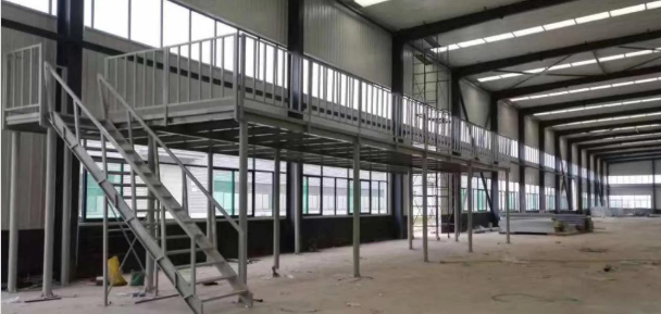 Prefabricated steel structure platform